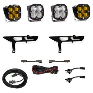 Ford F150 Lighting Kit - Baja Designs - Squadron Sport - Amber - `21-`27 Ford F150 Lighting Kit - Baja Designs - Squadron Sport - Amber - `21-`27